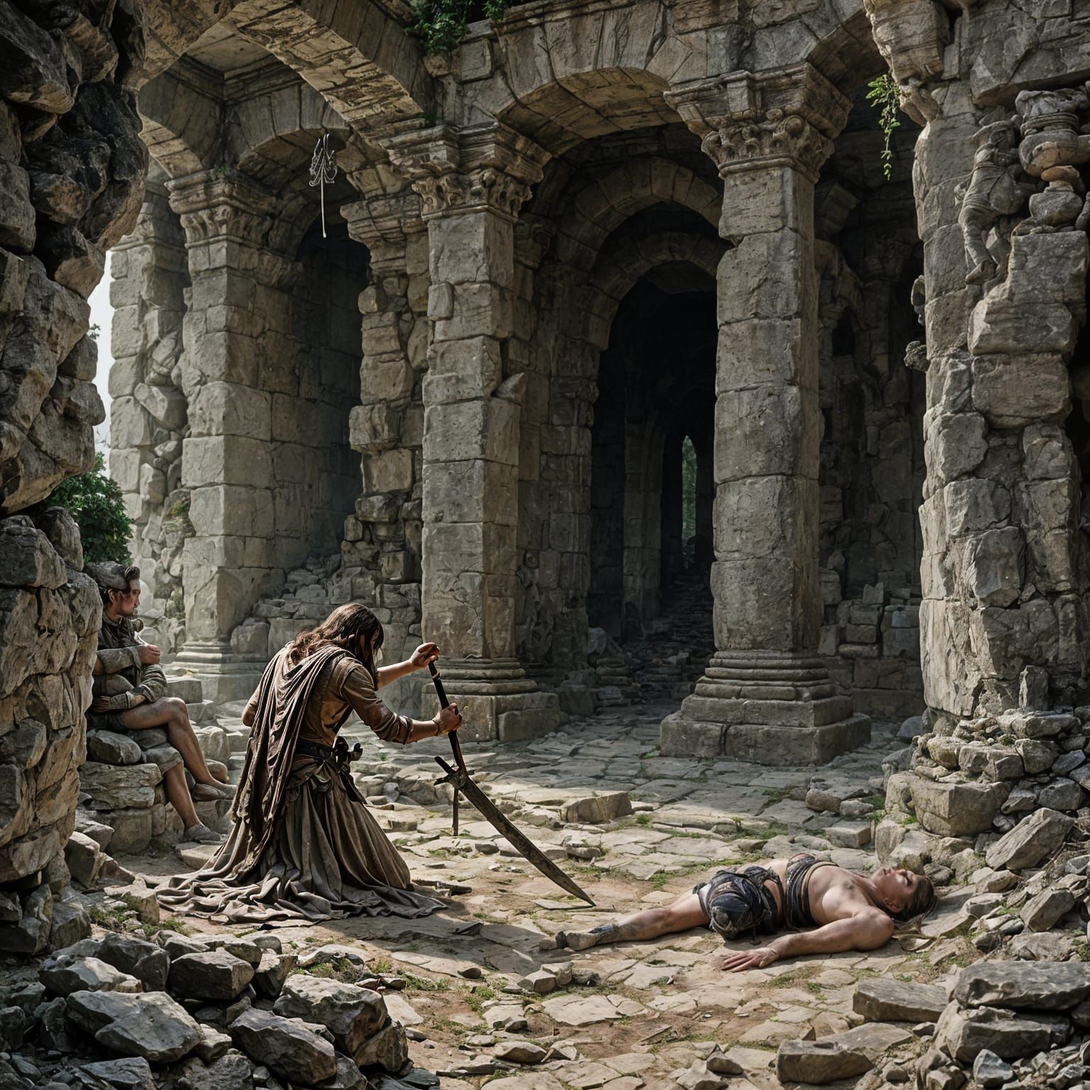 Ominous Temple Conspiracy and Silent Burial