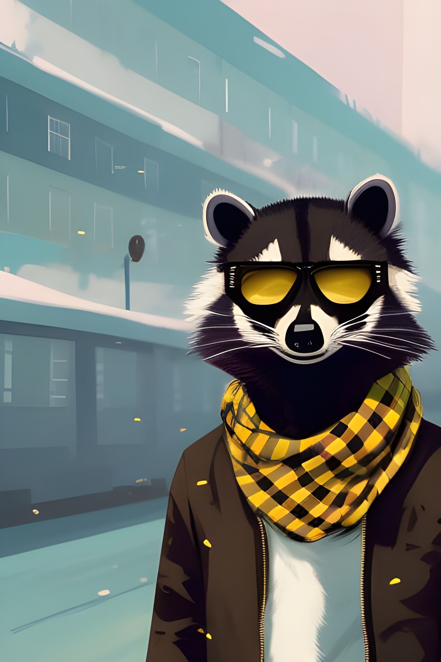 Cool Racoon