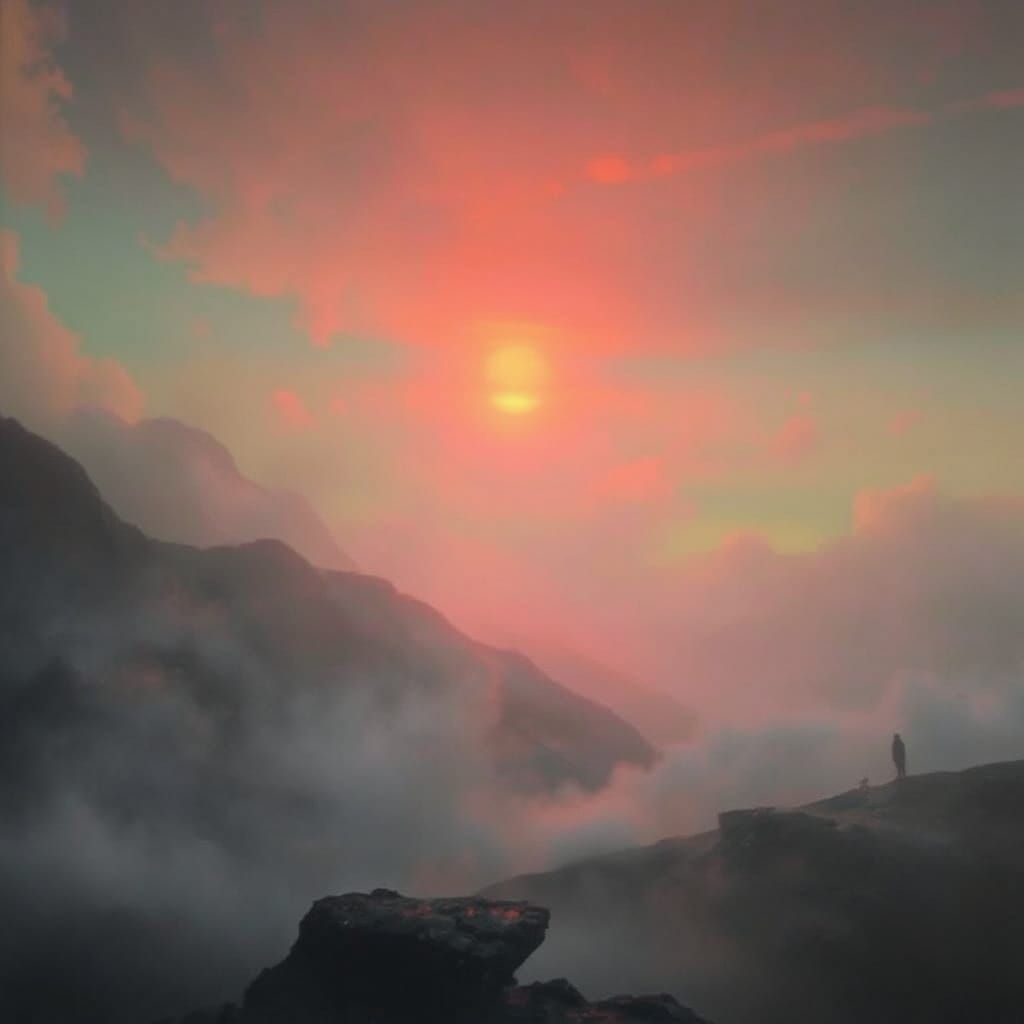 Ethereal Alien Landscapes Inspired by Rothko and Thorp