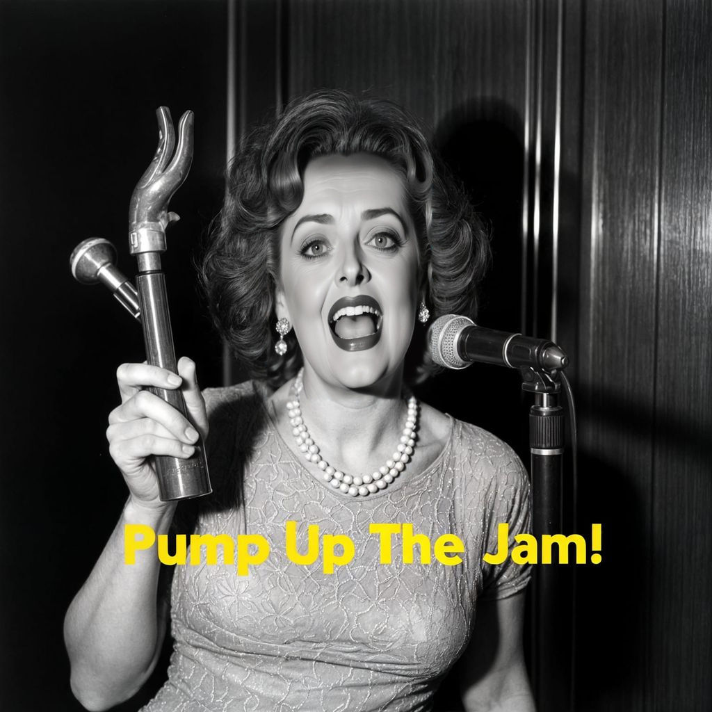 Bette Davis Sings Pop Song in Recording Studio