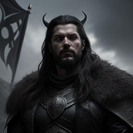 Tyr the Norse God Portrait