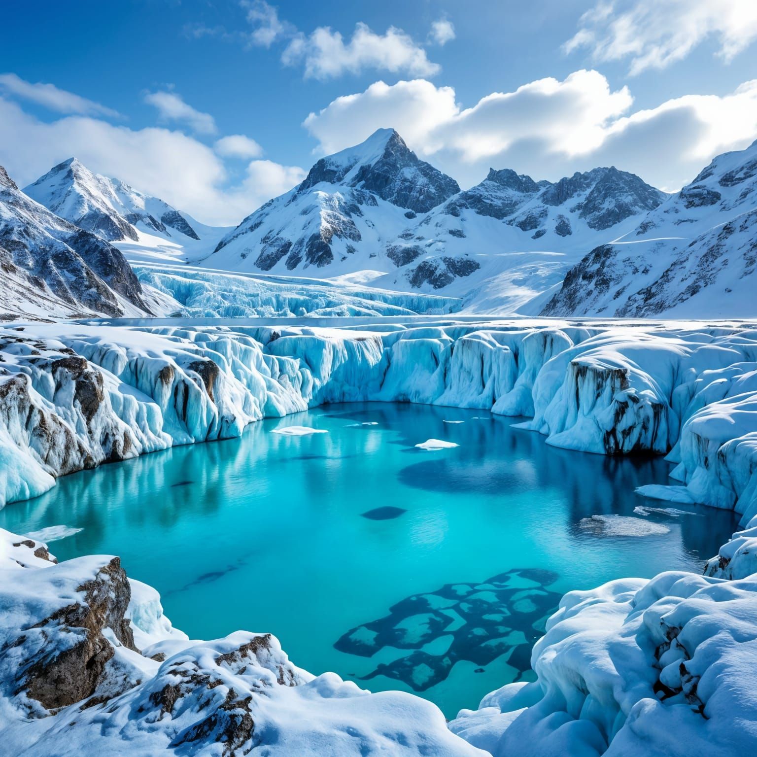 Stunning Water World Creation