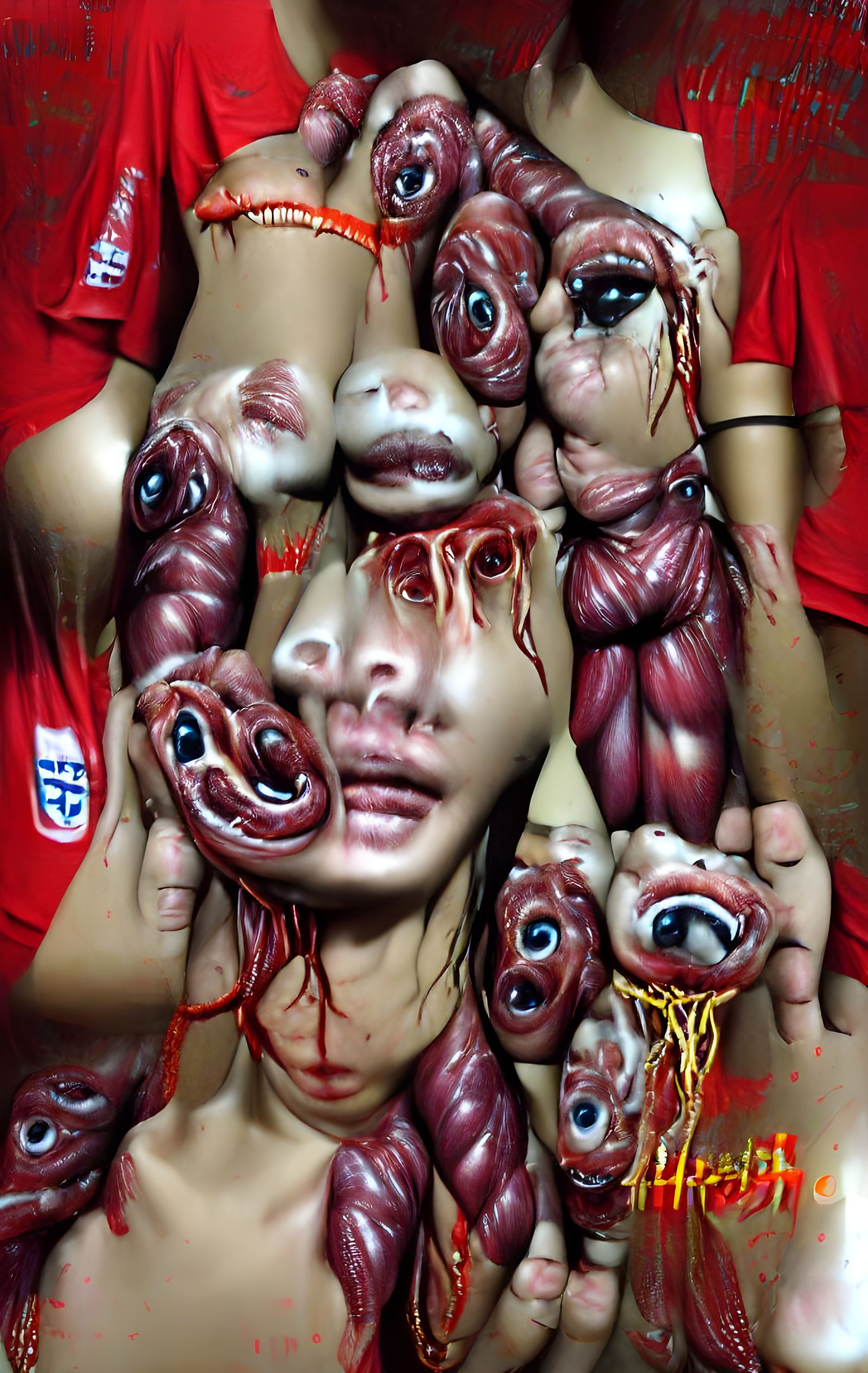 Horror Hyperrealism: Bloody Intestines and Screaming Faces