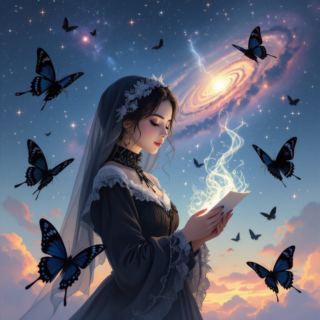 Widow Receives Cosmic Message of Love