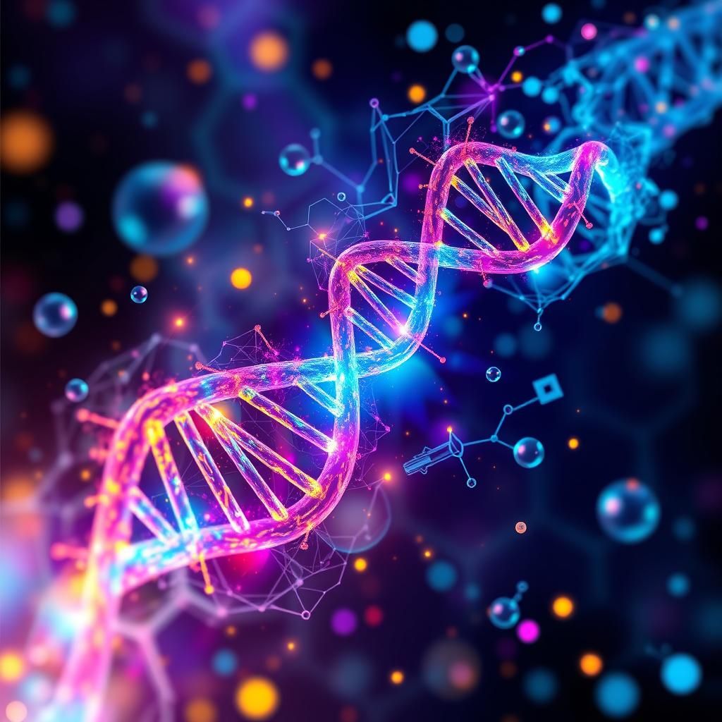 Luminescent DNA Helix in a Microscopic World