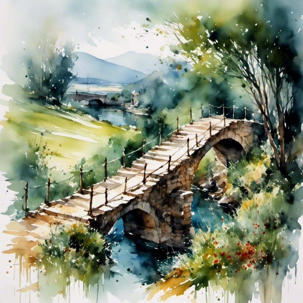 Minimalist Black Line Drawing