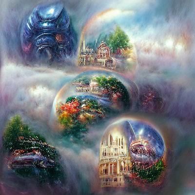 Ethereal Universes in Luminist Style