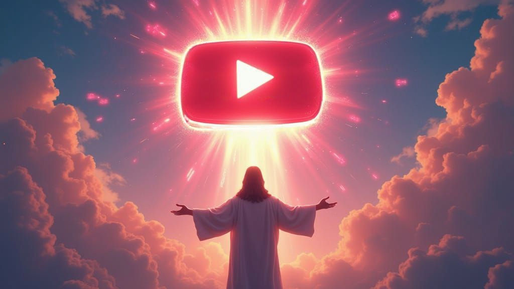 Jesus Christ Reincarnated as a YouTube Channel in Anime Styl...