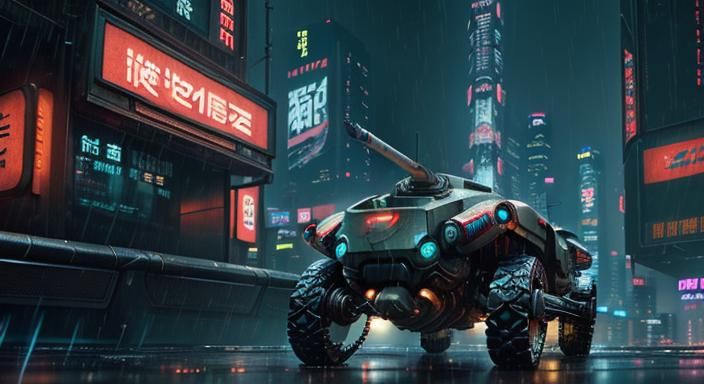 Night City Police Department Urban Pacification Drone