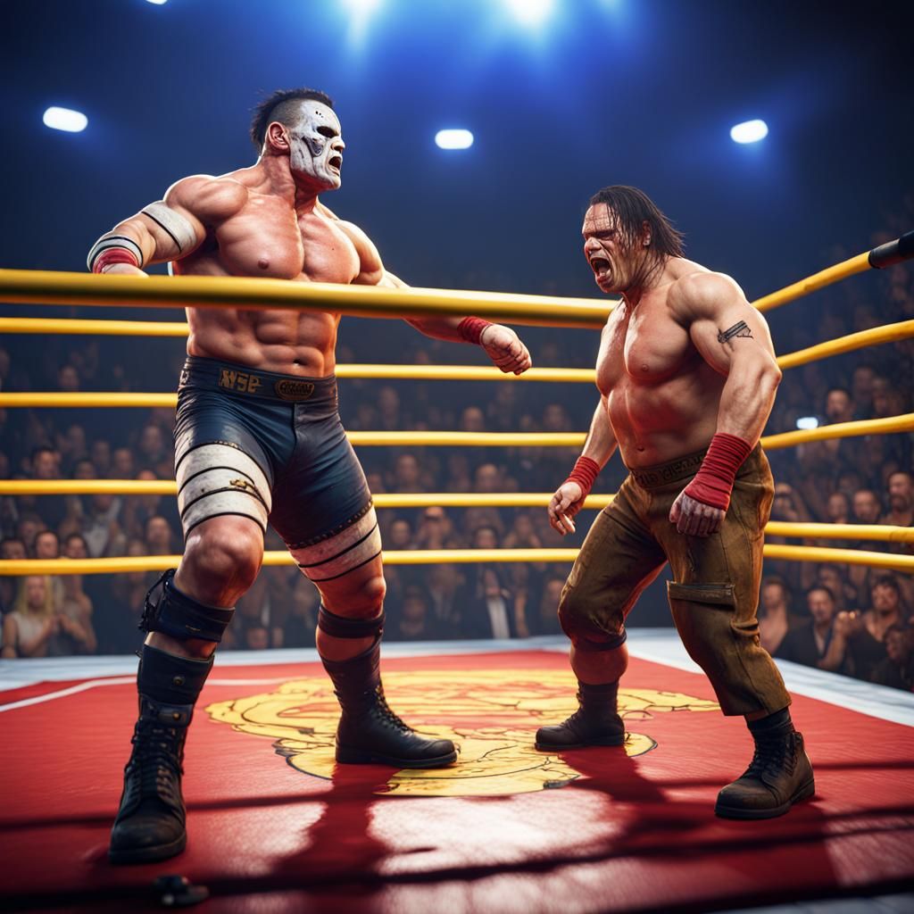 John Cena vs Leatherface: Pro Wrestling Art