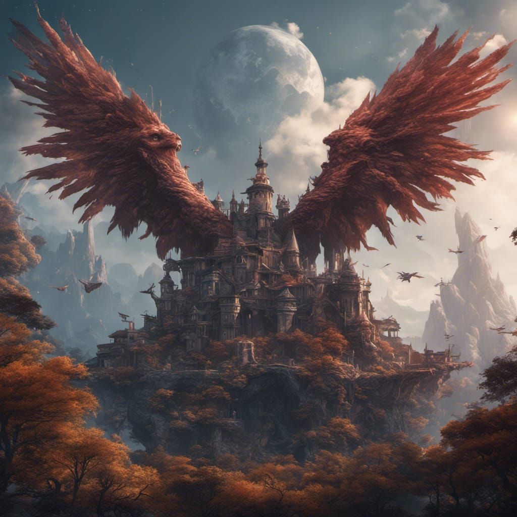 Winged Soul: A Fantasy Concept Art