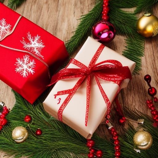 Luxurious Christmas Gifts with Jewelry Photography