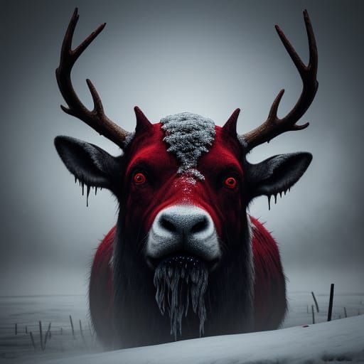 Macabre Reindeer Unleashes Dark Fantasy Horror