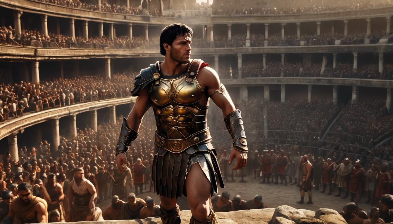 Roman gladiator