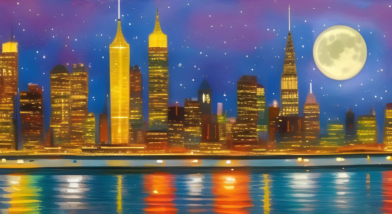 Night Time Skyline #48