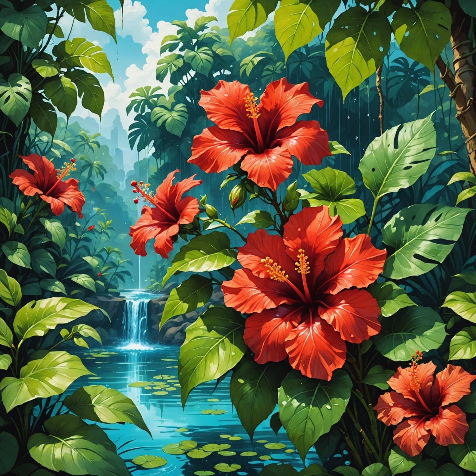 The Name "Hibiscus" Comes From The Greek Word "Hibiskos," Wh...