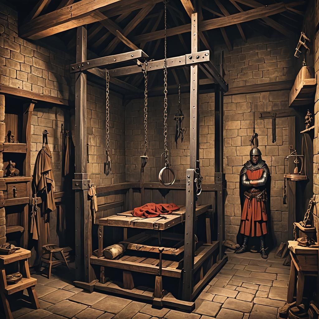 Medieval Torture Chamber: A Dark Vision