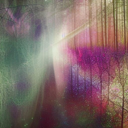 Ethereal Gossamer Scene of Wonder