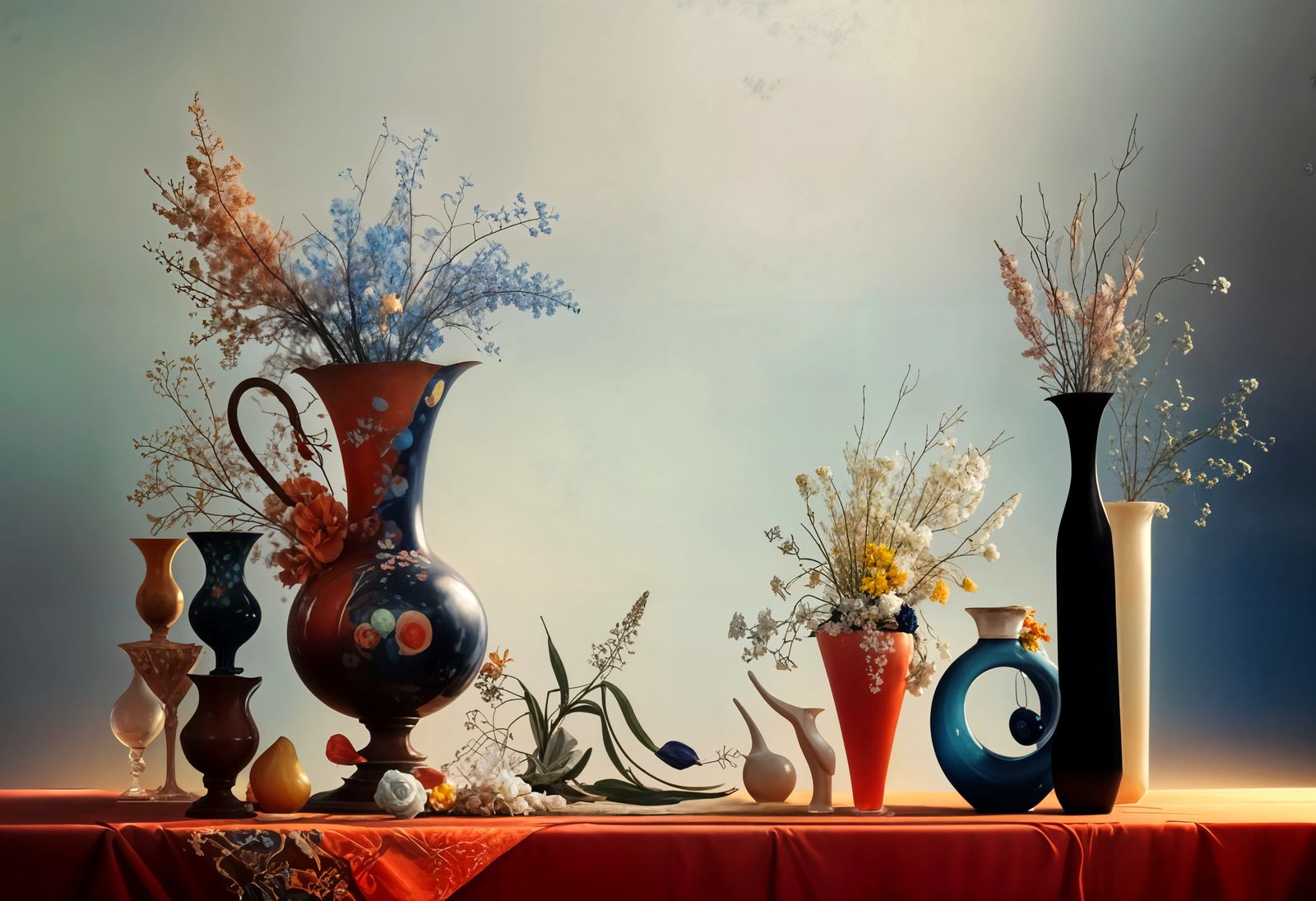 Ceramics and Flowers