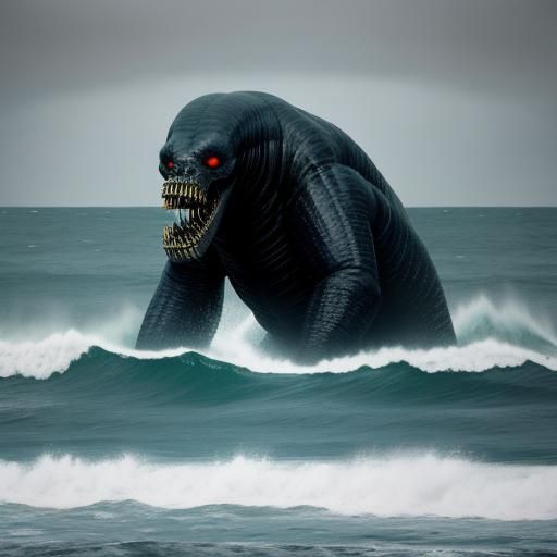 Eerie Cryptid Creature of Eldritch Horror