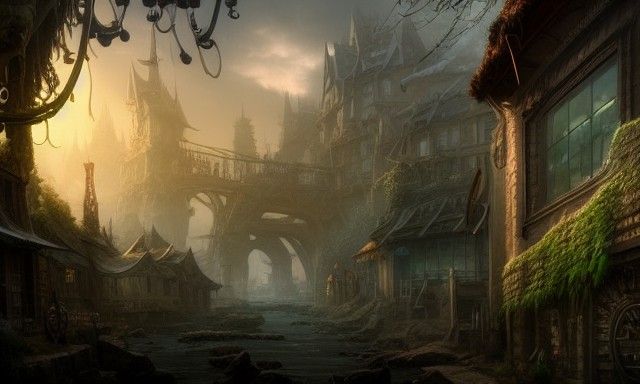 Fox and Racoon Gang Concept Art in 8k