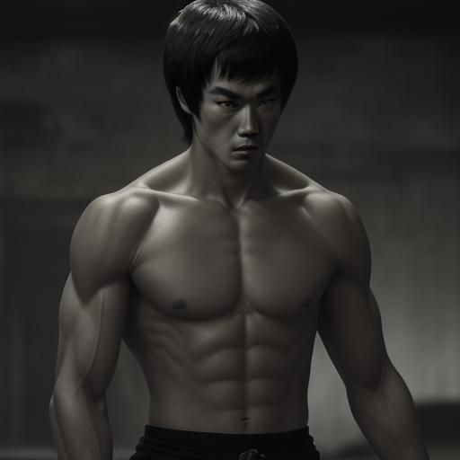 Einstein and a Man Converse: Hyperrealistic Portrait