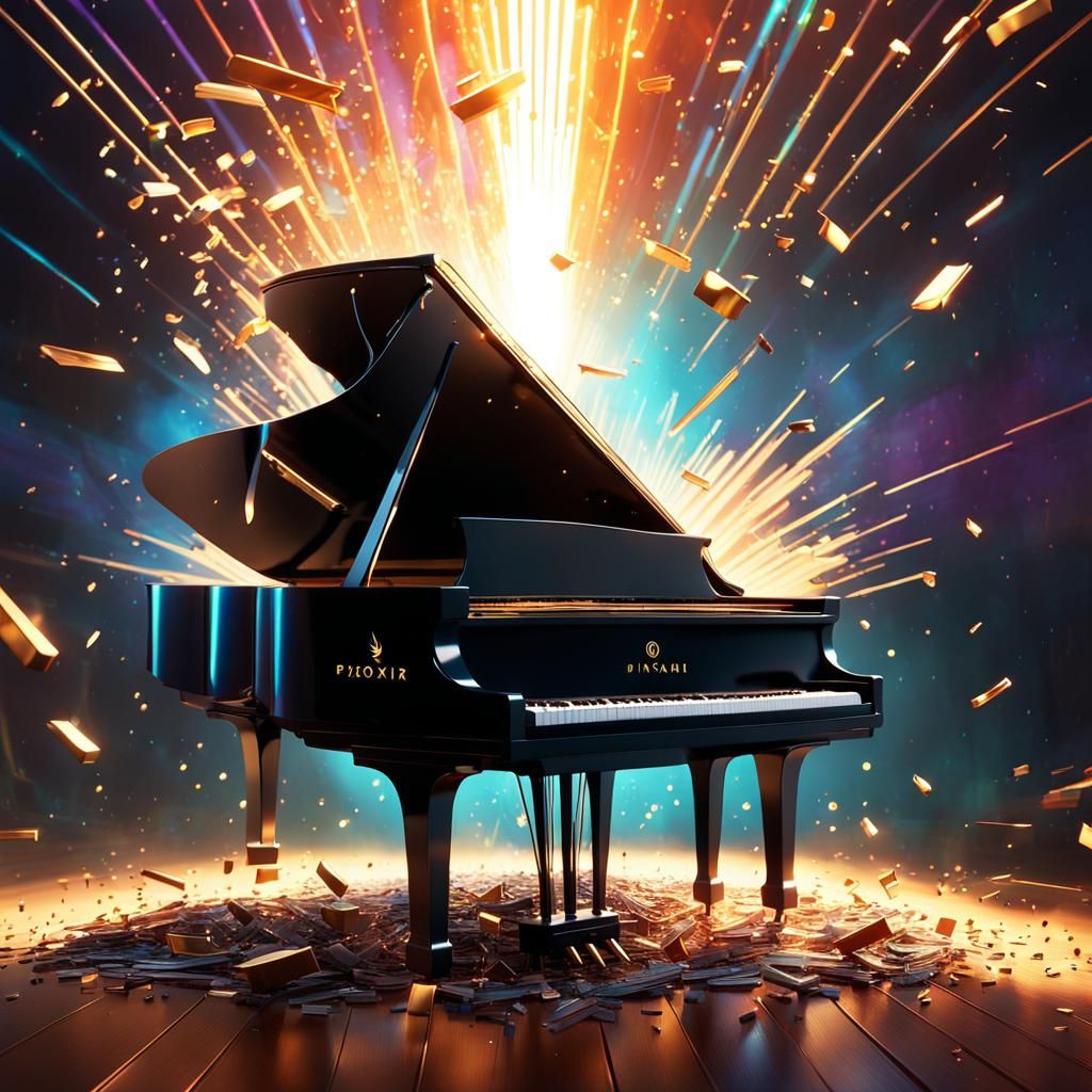 Piano Falling from the Sky: Pixar Concept Art