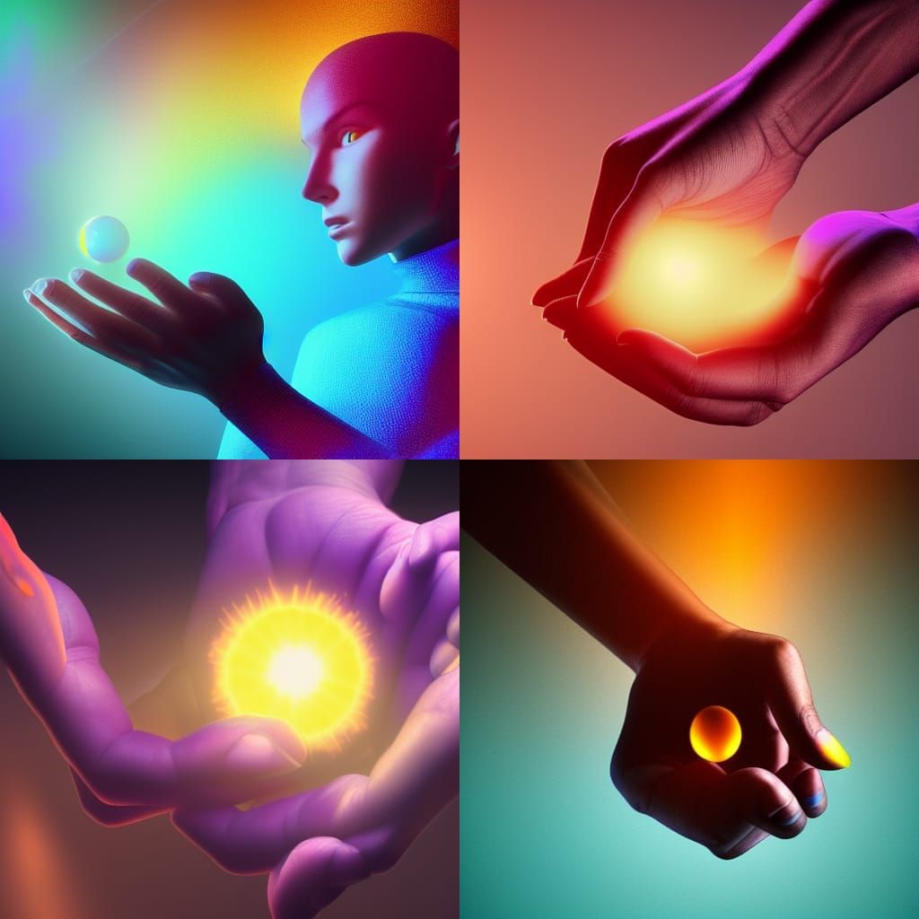 Soul in Bare Hands: 8K Concept Art