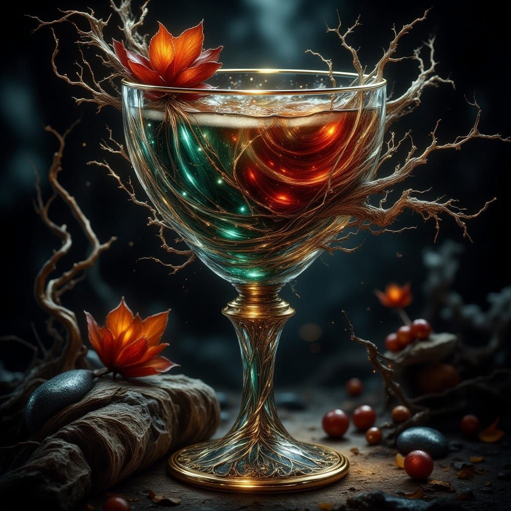 <lora:Cloisonne:1.0>"the only drink you will ever remember" ominous swirls of   tangy<lora:Ink Poet:1.0> ,  lush, velvet...