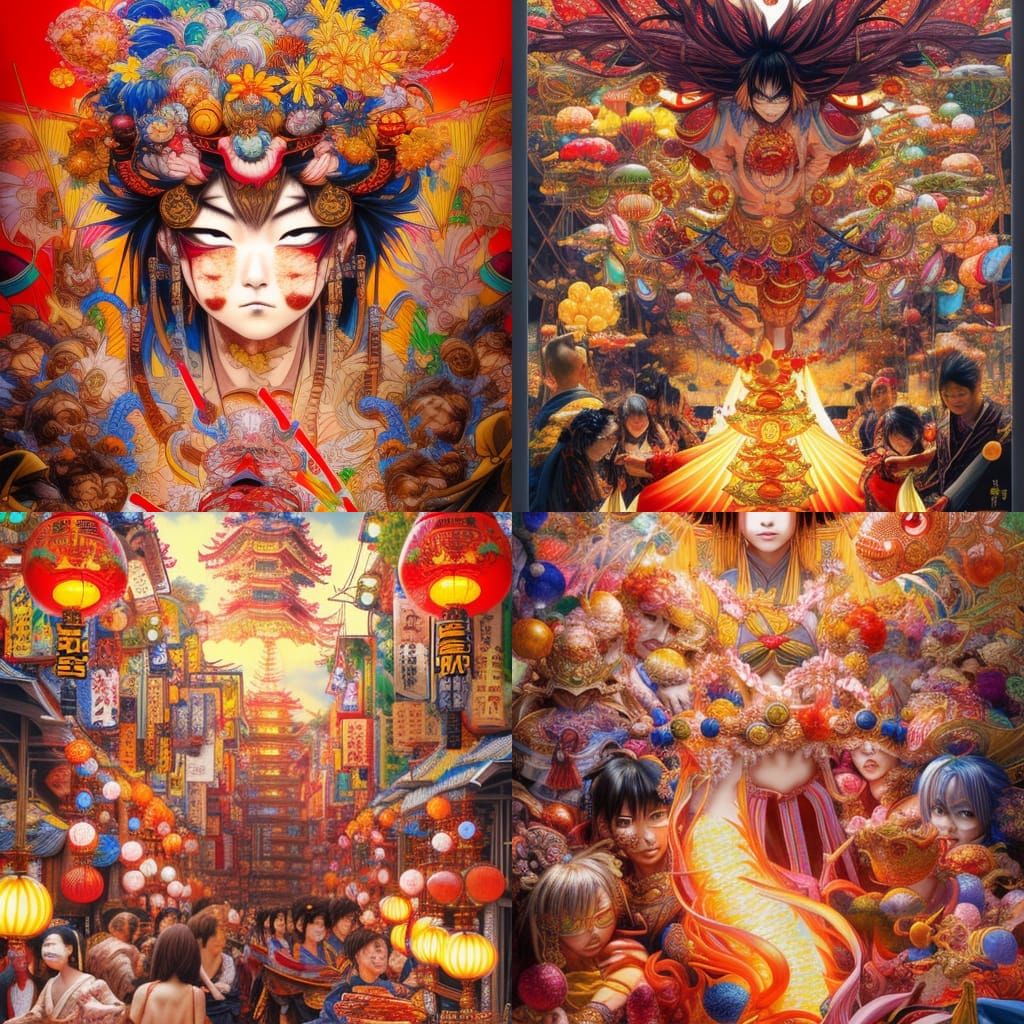 Natsu Matsuri - Summer Festival - Posters