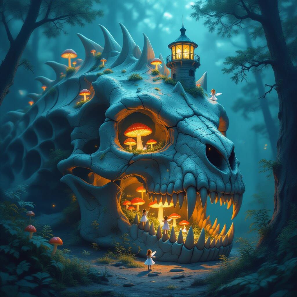 Lighthouse in Dragon Skull: Fantasy Concept Art