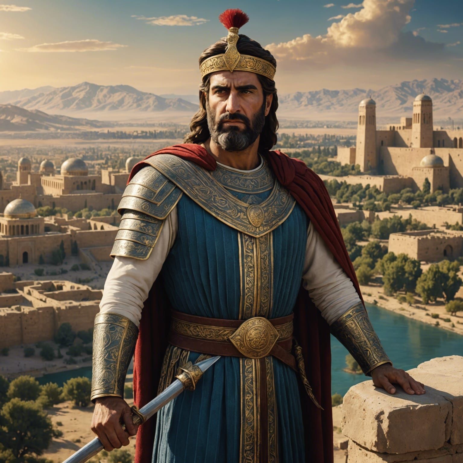 Cyrus the Great Poster Art: Ancient Persian King