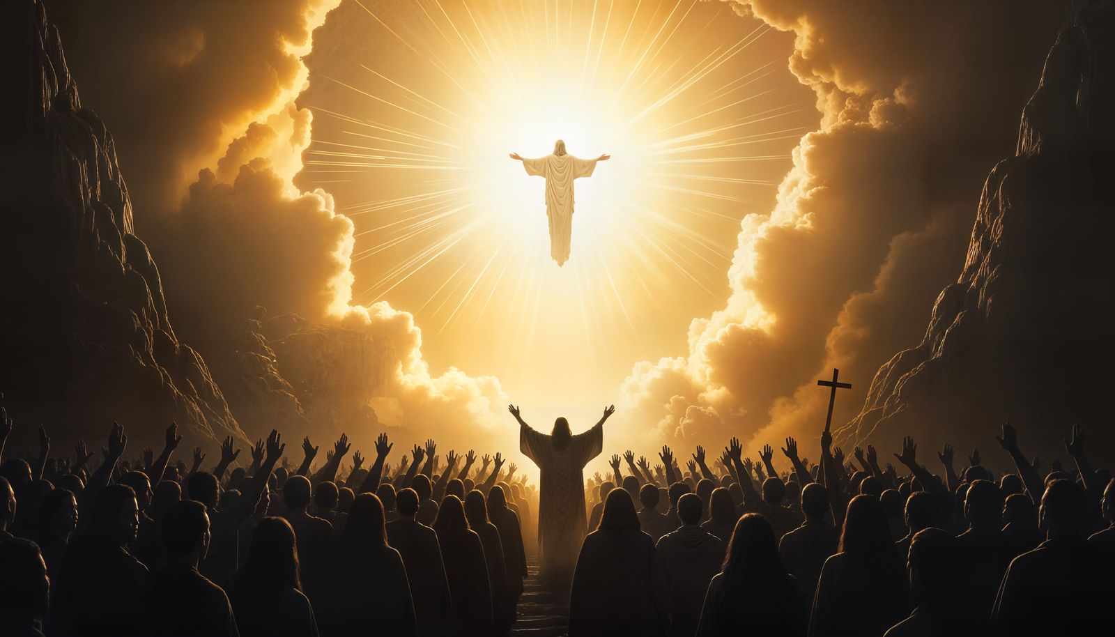 Spiritual Awakening: People Emerge From Darkness To Glorious...