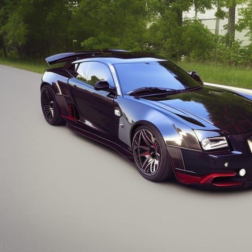 Hyperdetailed Car Interior Concept Art