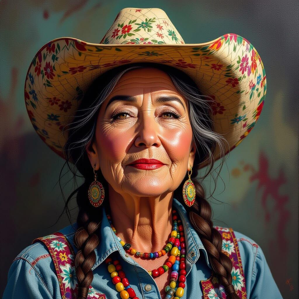 Queen of Pinto Beans in Estancia, New Mexico