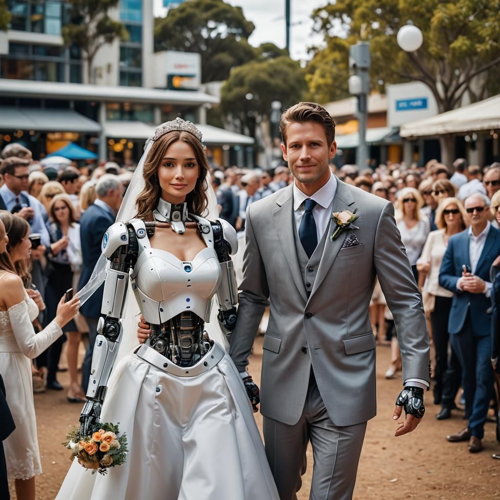 American Man Marries Robot in Australia: Photo