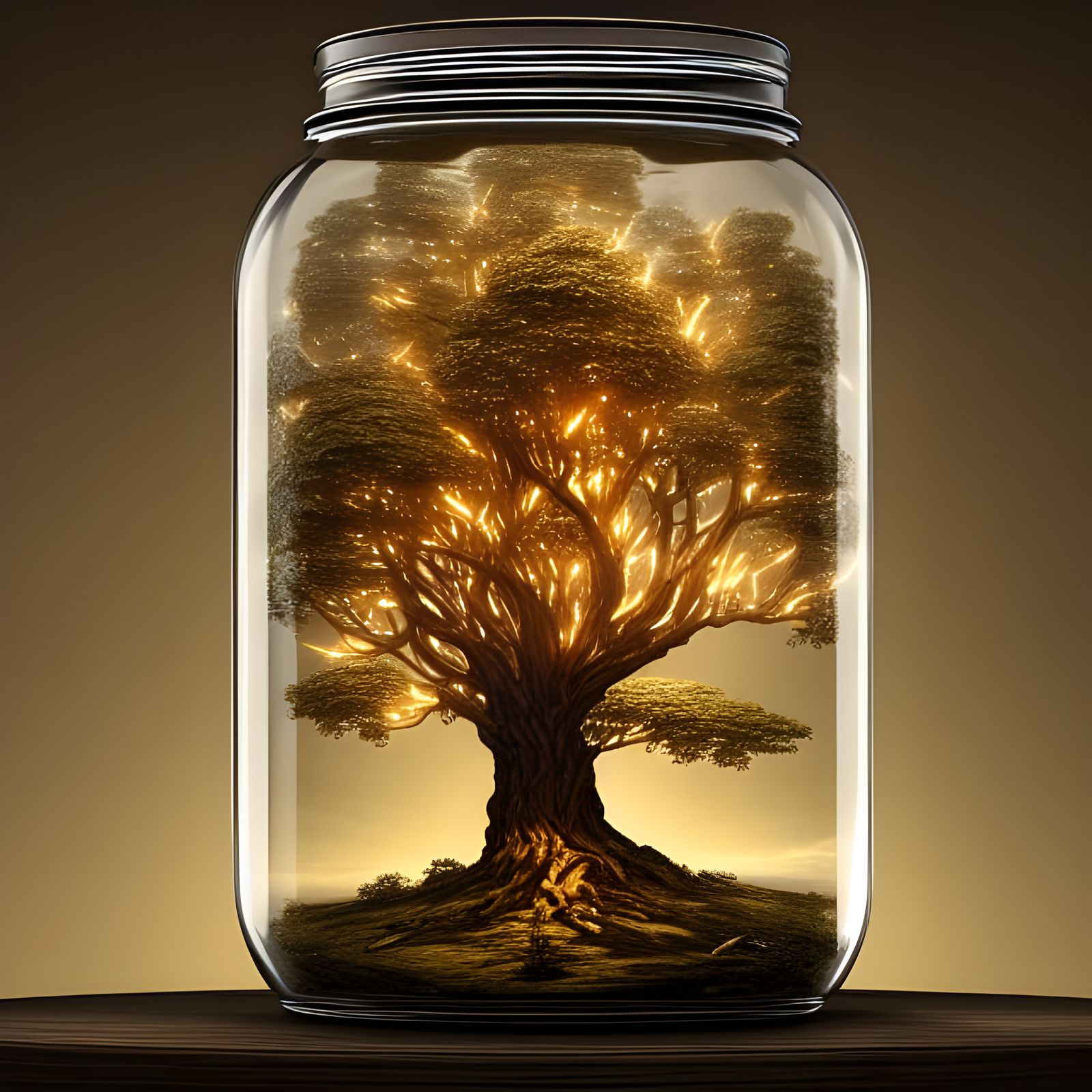 Tree jar