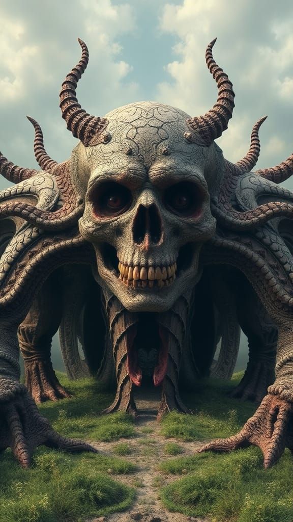 Disturbing Symmetrical Surrealism in High Resolution