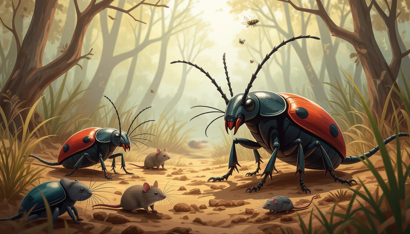 Garden of Horror: Beetles and Rats in Dry Forest