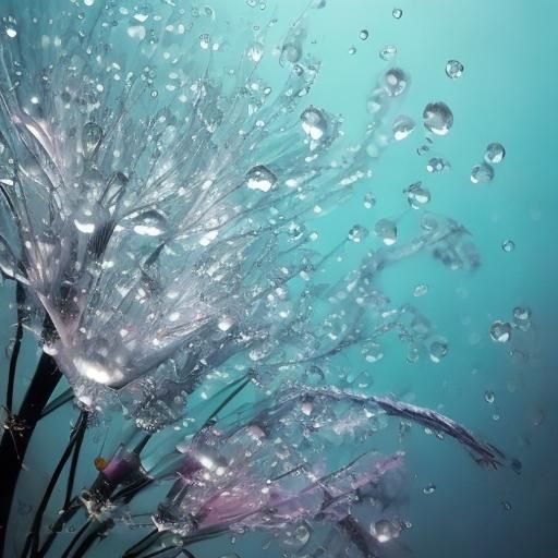 Underwater Botanicals in Vibrant Bloom