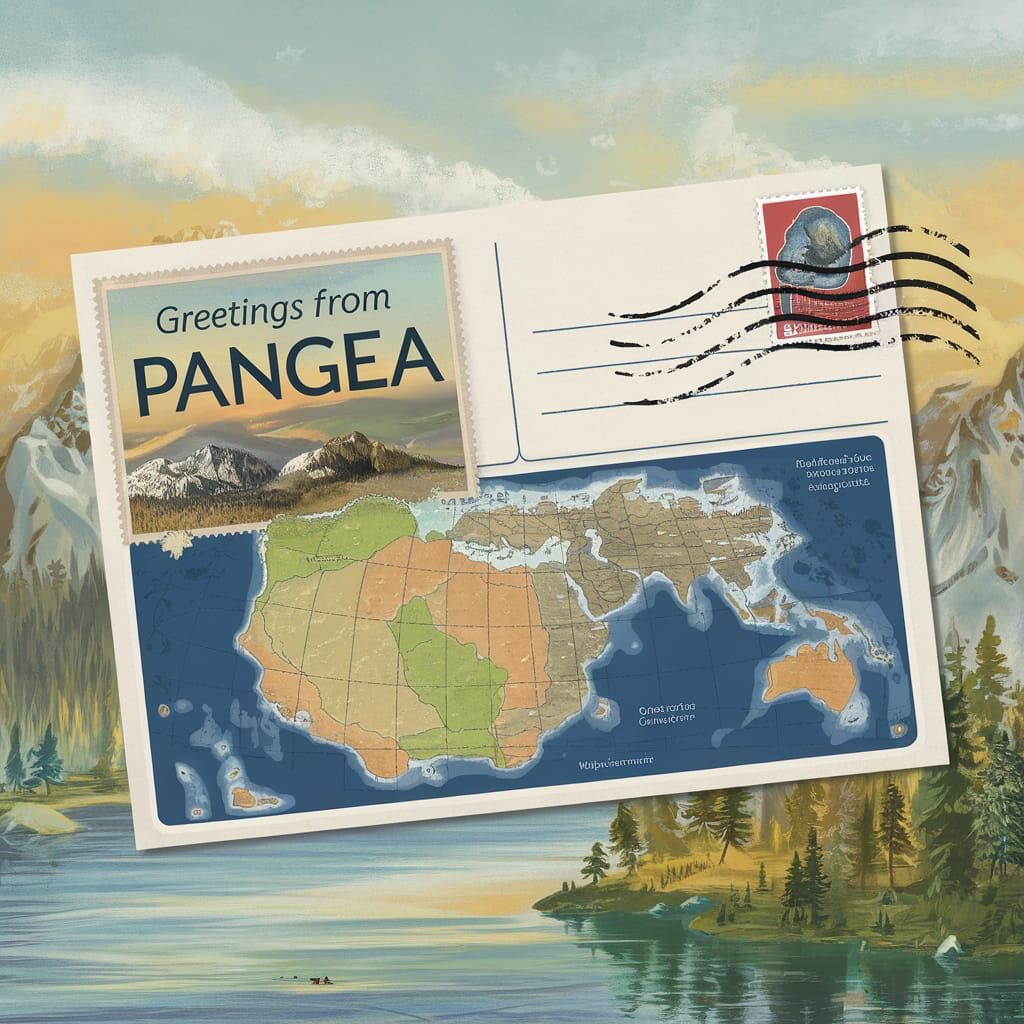 Greetings from Ancient Pangea