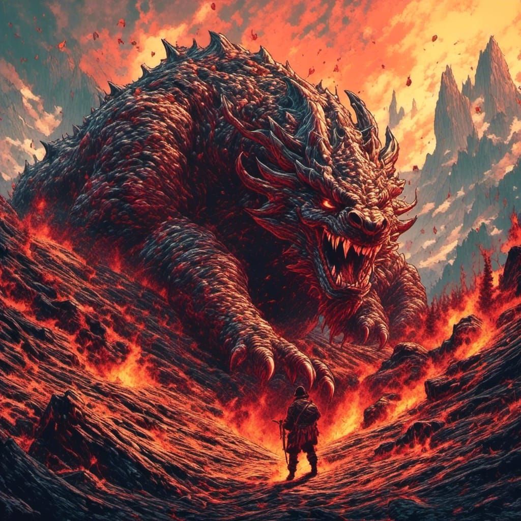 Lava Monster