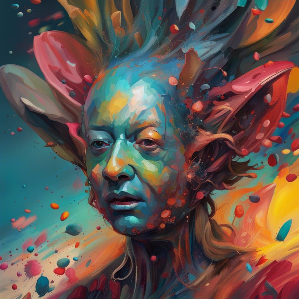 Bosch-Inspired AI Image: Hyperrealistic Detailed Art