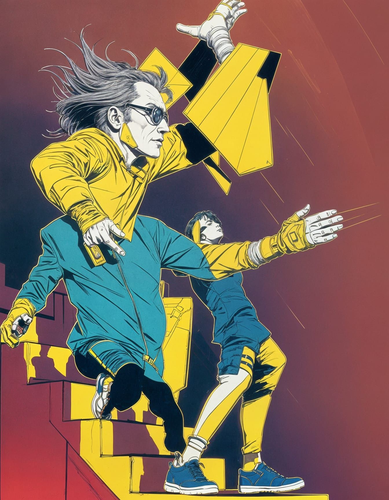 A Bao A Qu Ascending Stairs: Artstation Trend