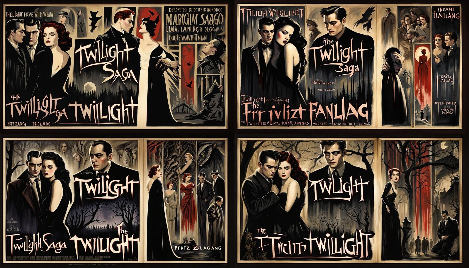 The Twilight Saga directed by Fritz Lang