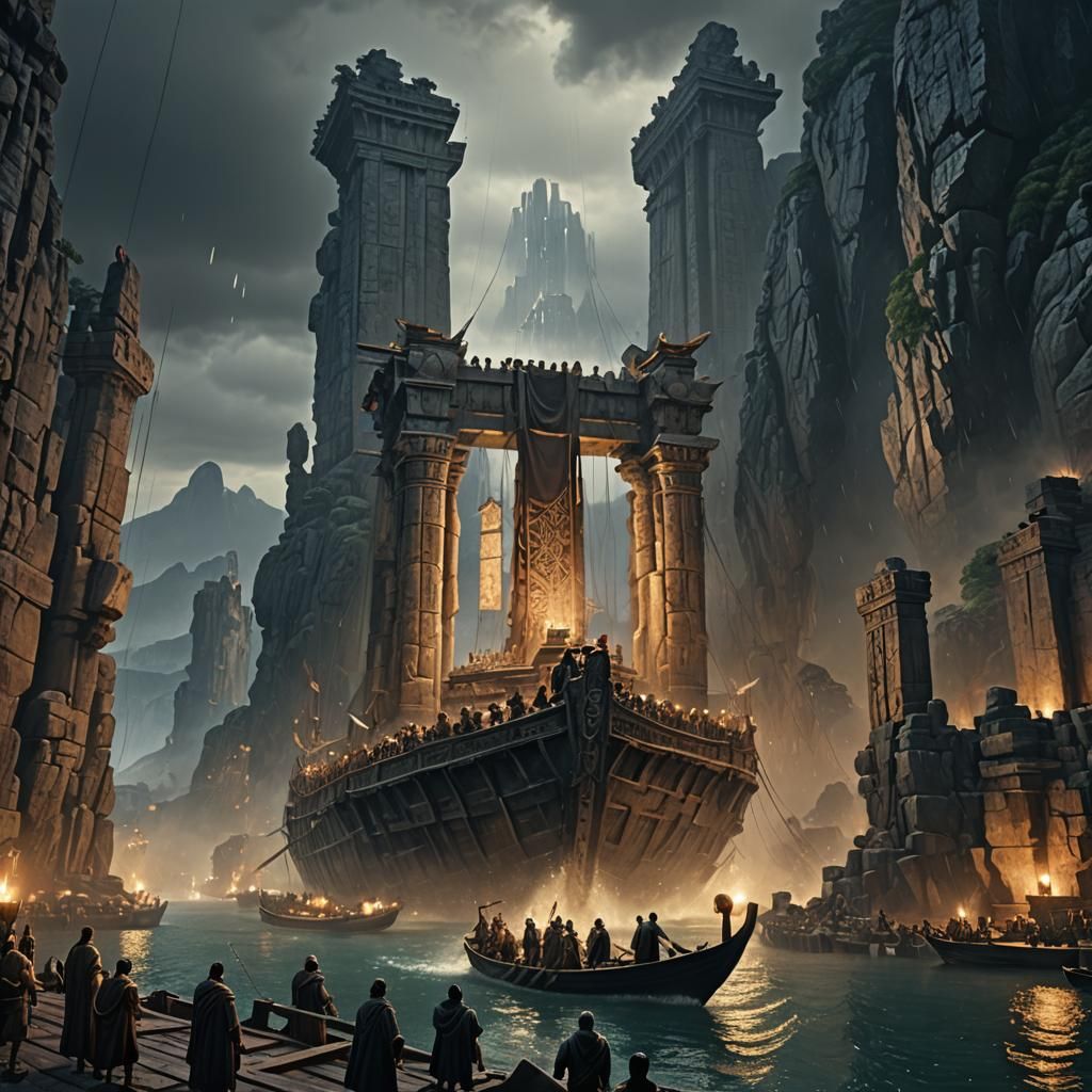 Colossus of Rhodes: Cinematic Concept Art