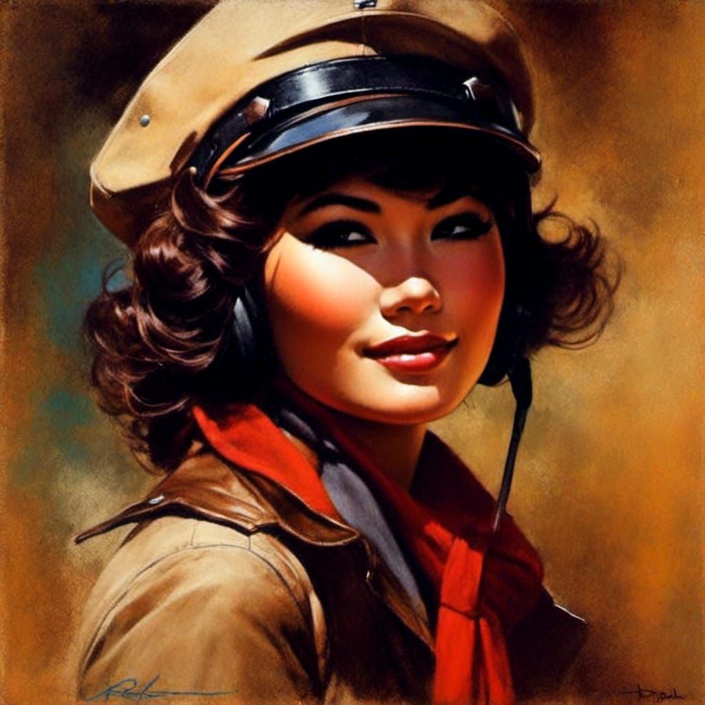 WW2 woman pilot