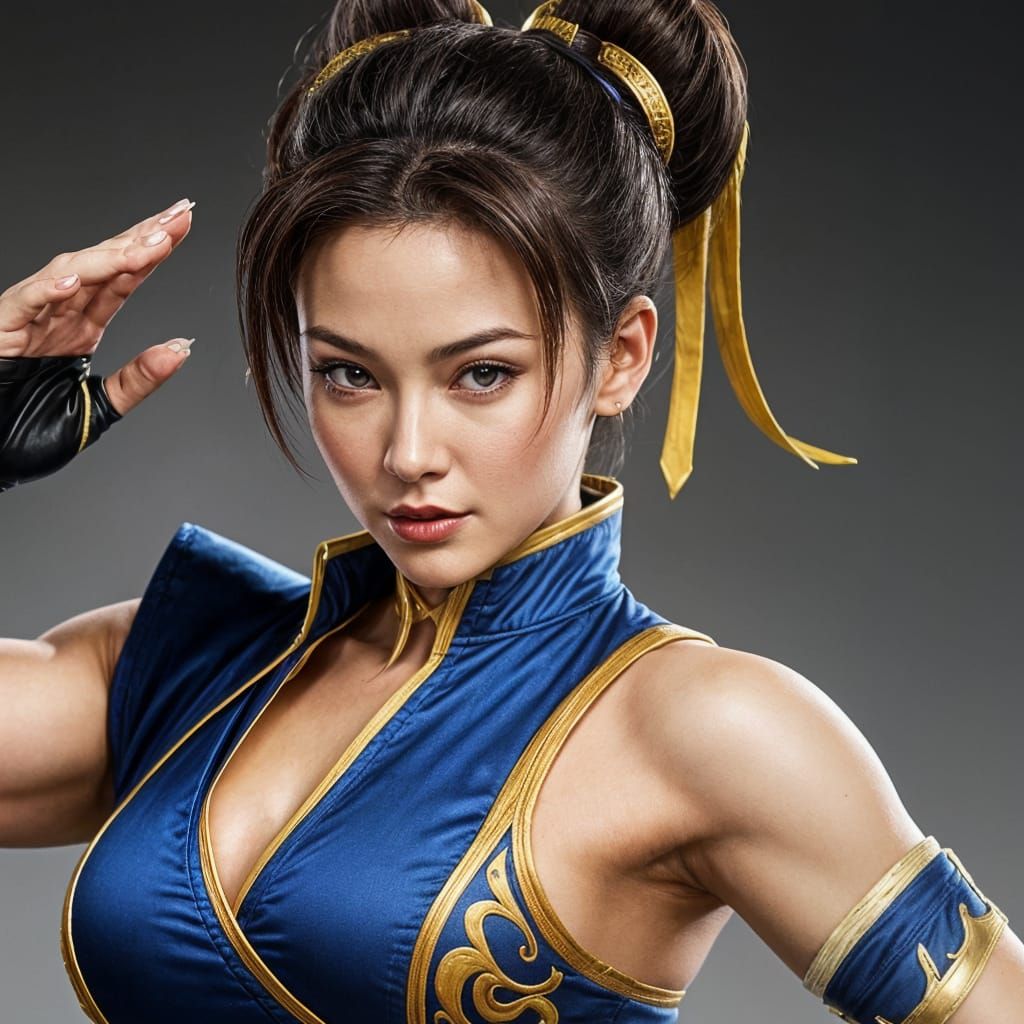 Chun-Li in Stunning Digital Art