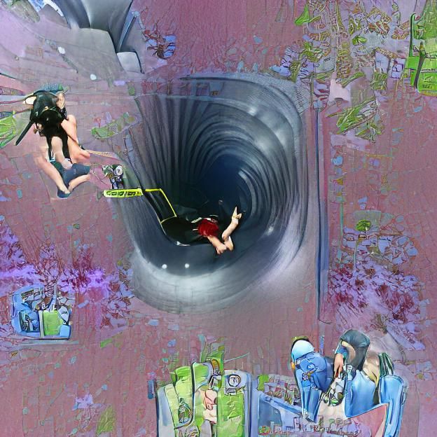 AI Image Generator Output with Empty Prompt