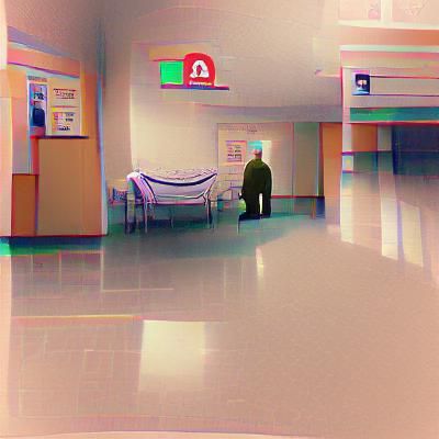 lonely old man